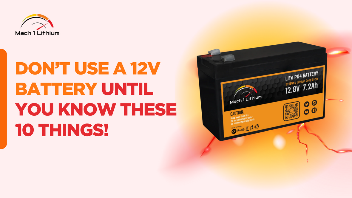 10 Things to Know About 12V Battery Voltage