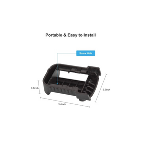 Battery Wall Mount (For Dewalt/Milwaukee) Set of 6 - 0