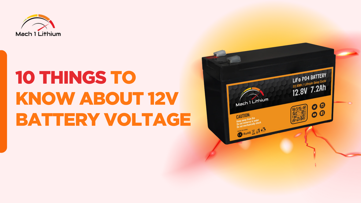 10 Things to Know About 12V Battery Voltage: Specs & Testing