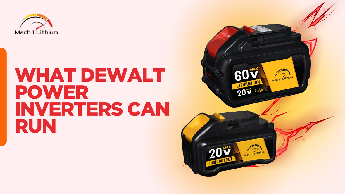 MACH 1 & DEWALT Power Inverter: Power Anywhere