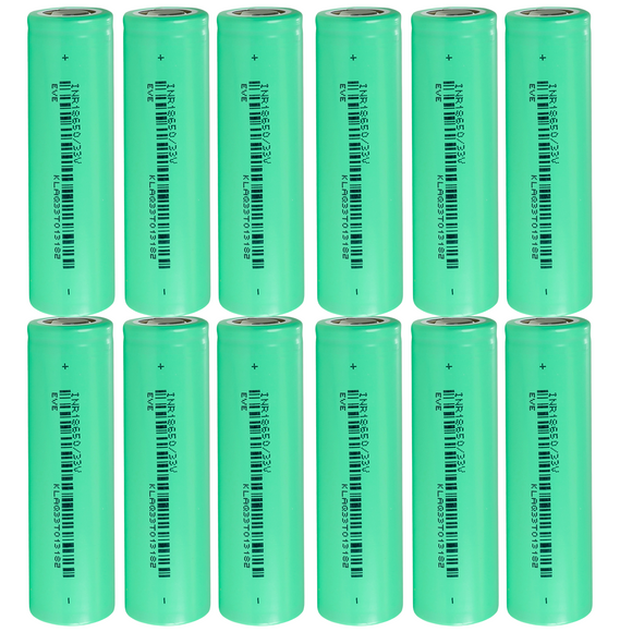 EVE 33V 18650 3200mAh 10A Battery