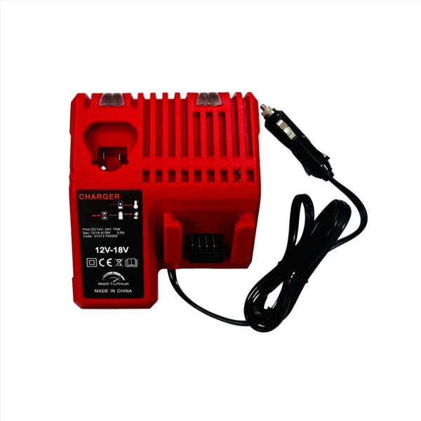 Mach 1 Lithium M12 and M18 Charger (For Milwaukee)