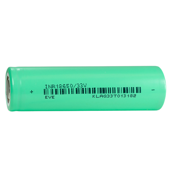 EVE 33V 18650 3200mAh 10A Battery