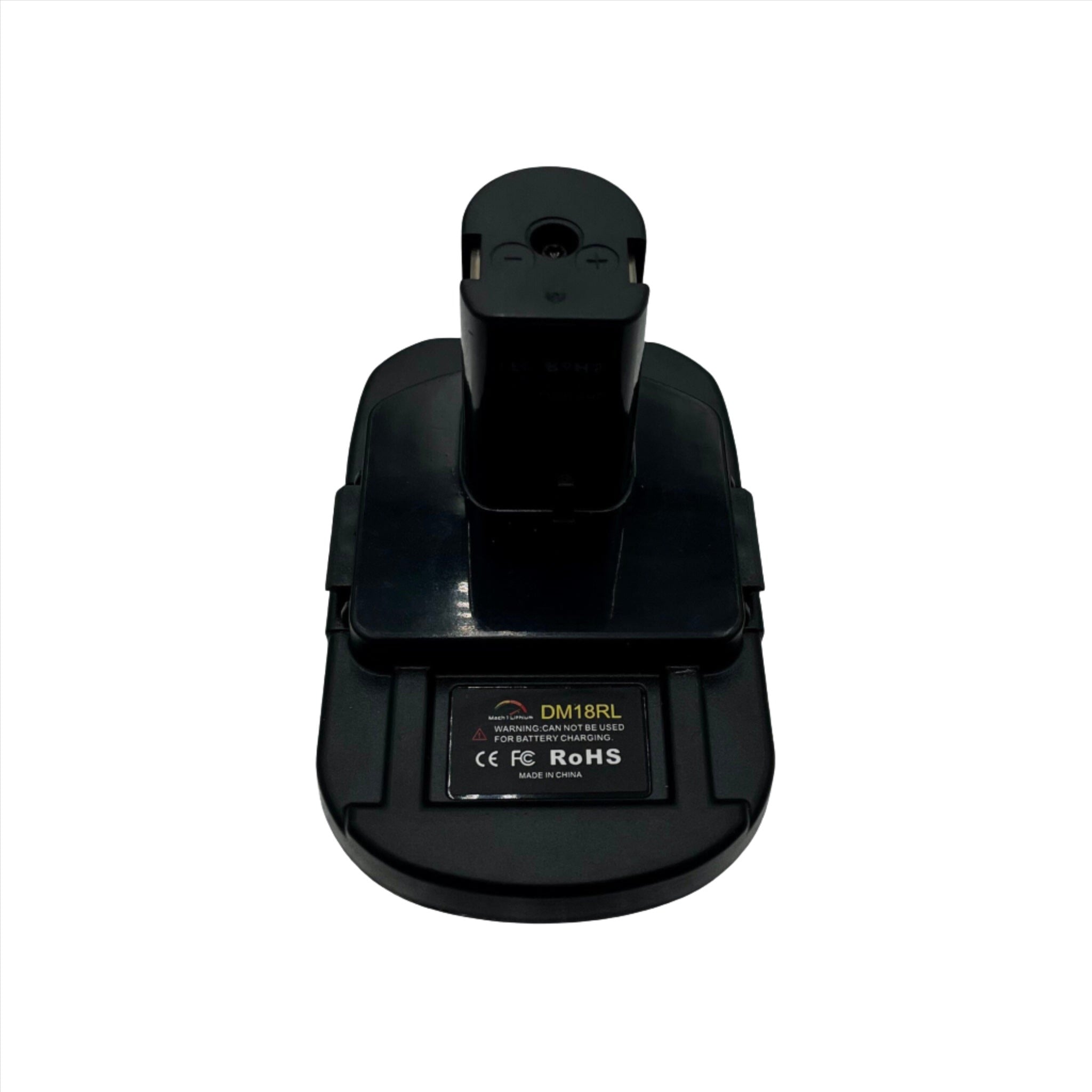 Adapter for DeWalt 20V and Milwaukee 18V Battery to Ryobi 18V Cordless Tool with USB Port