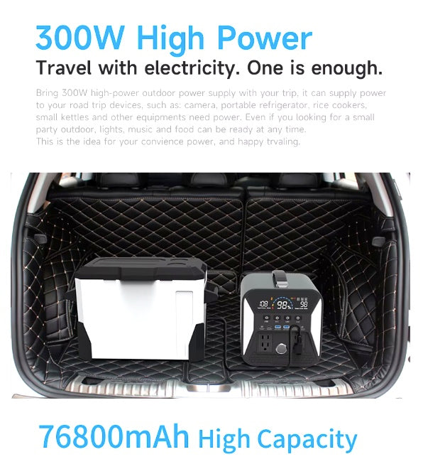 300w Lithium Ion Portable Power Station