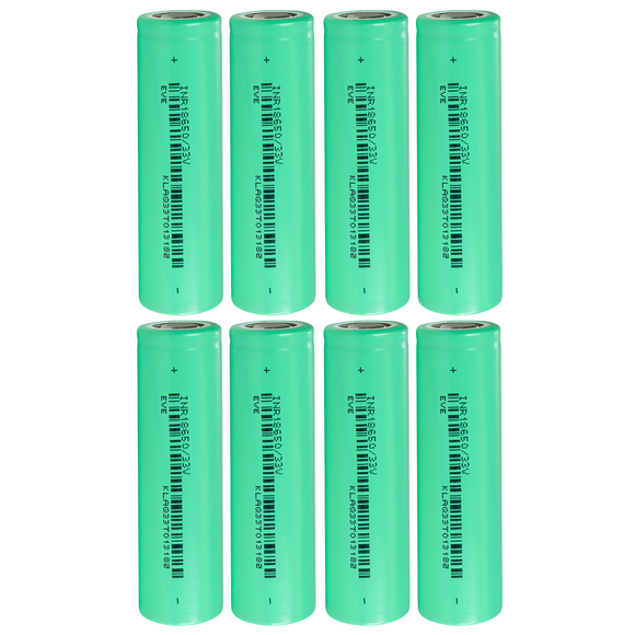 EVE 33V 18650 3200mAh 10A Battery