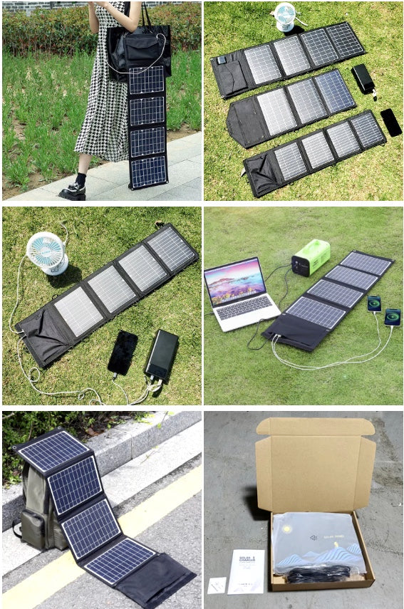 40W Monocrystalline Folding Solar Panel