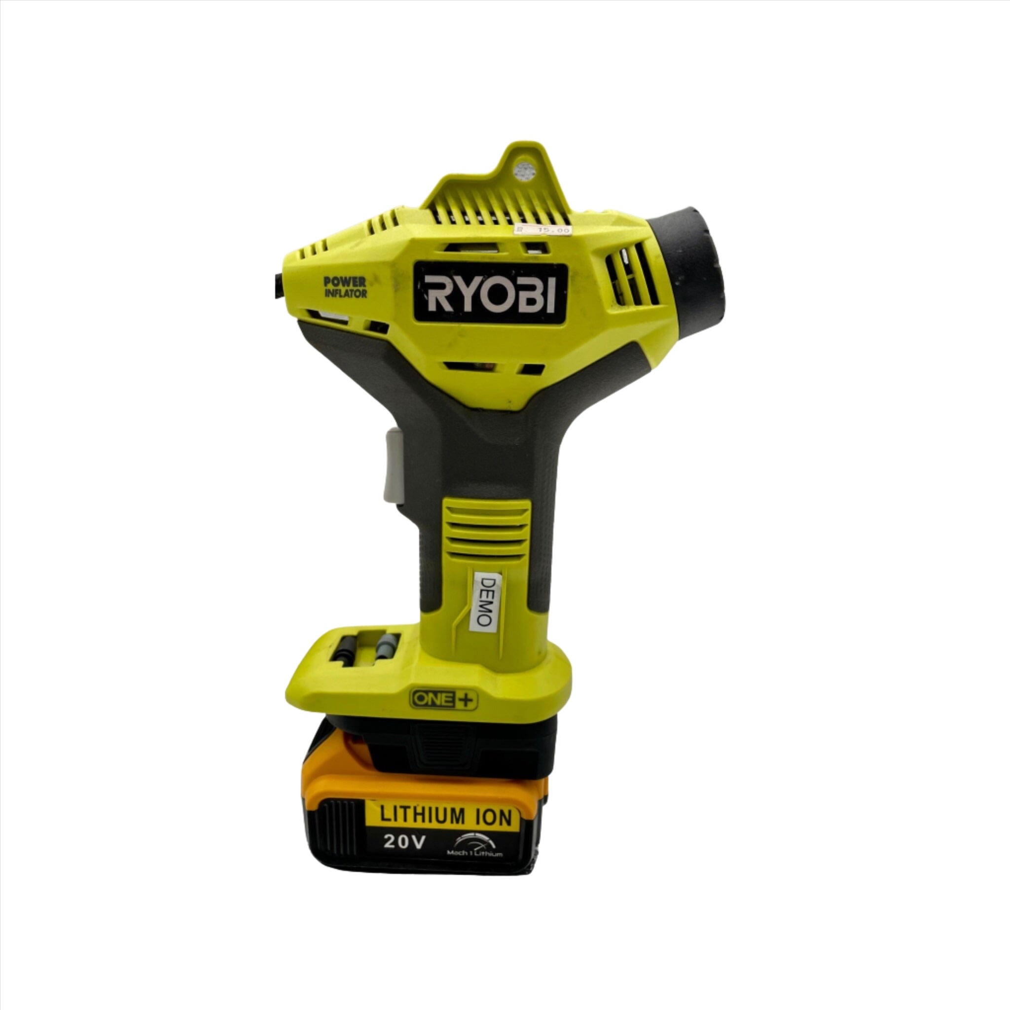 Adapter for DeWalt 20V and Milwaukee 18V Battery to Ryobi 18V Cordless Tool with USB Port
