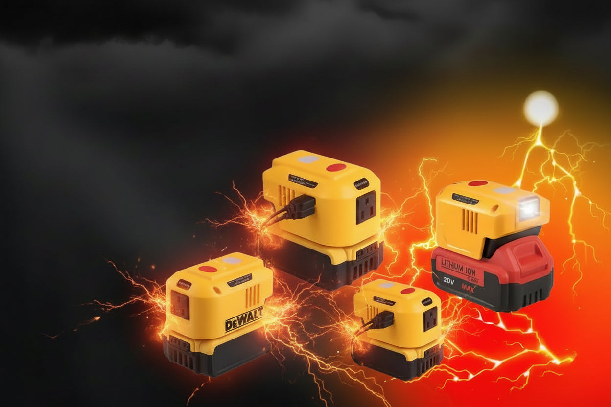 Dewalt to Milwaukee Battery Adapter Image