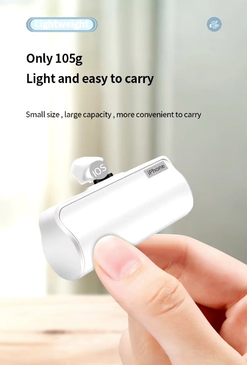 3300mAh Power Bank with Lightning Connector