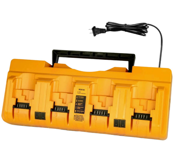 For Dewalt 4 Port Charger (20V and Flex Volt)