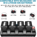 M18 4-Port Rapid Charger for Milwaukee 18V Li-Ion Batteries-2