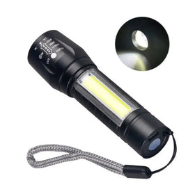 Mini LED Rechargeable Flashlight - 0