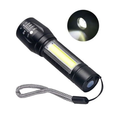 Mini LED Rechargeable Flashlight - 0