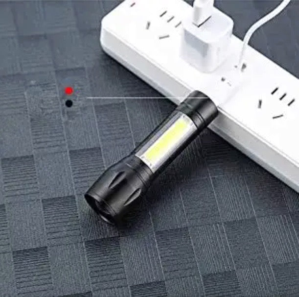 Mini LED Rechargeable Flashlight