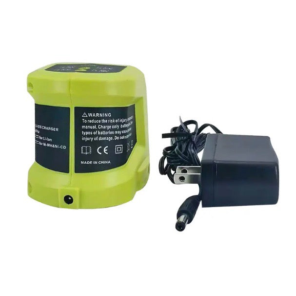 Solo Port Power Tool Battery Charger Replacement for Ryobi Ni-CD Ni-Mh Li-Ion 12V-20V P108 Battery