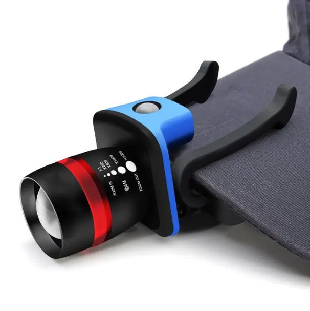 Portable Hands-Free Mini Clip on Hat Cap Light