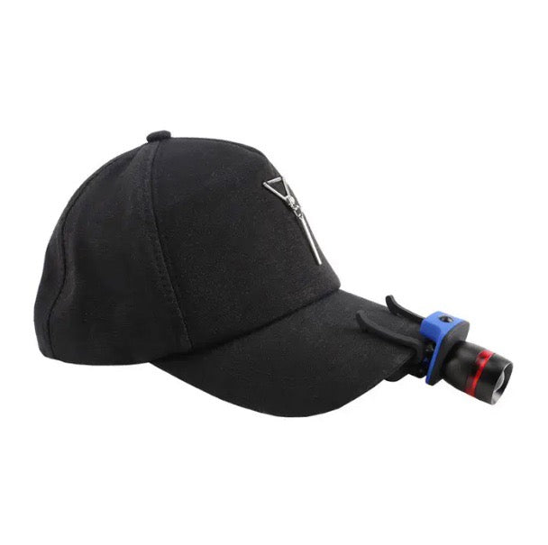 Portable Hands-Free Mini Clip on Hat Cap Light