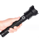 High Power USB Rechargeable Waterproof P70 Flashlight-2