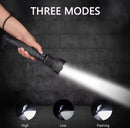 High Power USB Rechargeable Waterproof P70 Flashlight-4