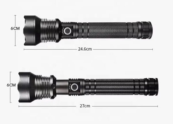 High Power USB Rechargeable Waterproof P70 Flashlight