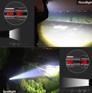 High Lumen Super Bright LED Rechargeable Tactical P90 Flashlight-9