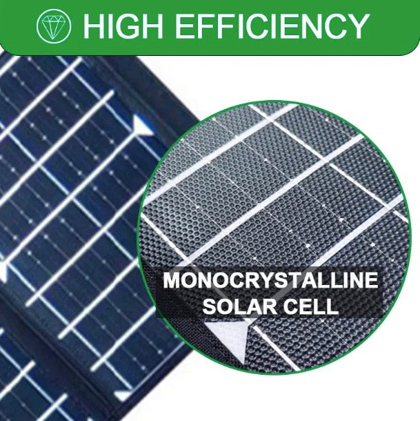 40W Monocrystalline Folding Solar Panel