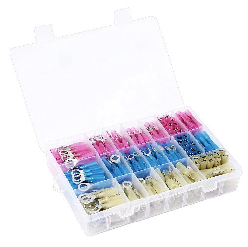 250 pcs Heat Shrink Wire Connector Kit