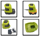 Solo Port Power Tool Battery Charger Replacement for Ryobi Ni-CD Ni-Mh Li-Ion 12V-20V P108 Battery-7