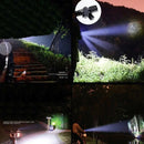 3 Head Zoomable Rechargeable LED Flashlight-6