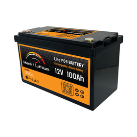 MACH 1 LITHIUM 12.8V 100Ah LIFEP04 DEEP CYCLE BATTERY