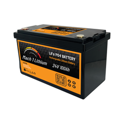 MACH 1 LITHIUM 24V 100AH DEEP CYCLE LIFEPO4 BATTERY