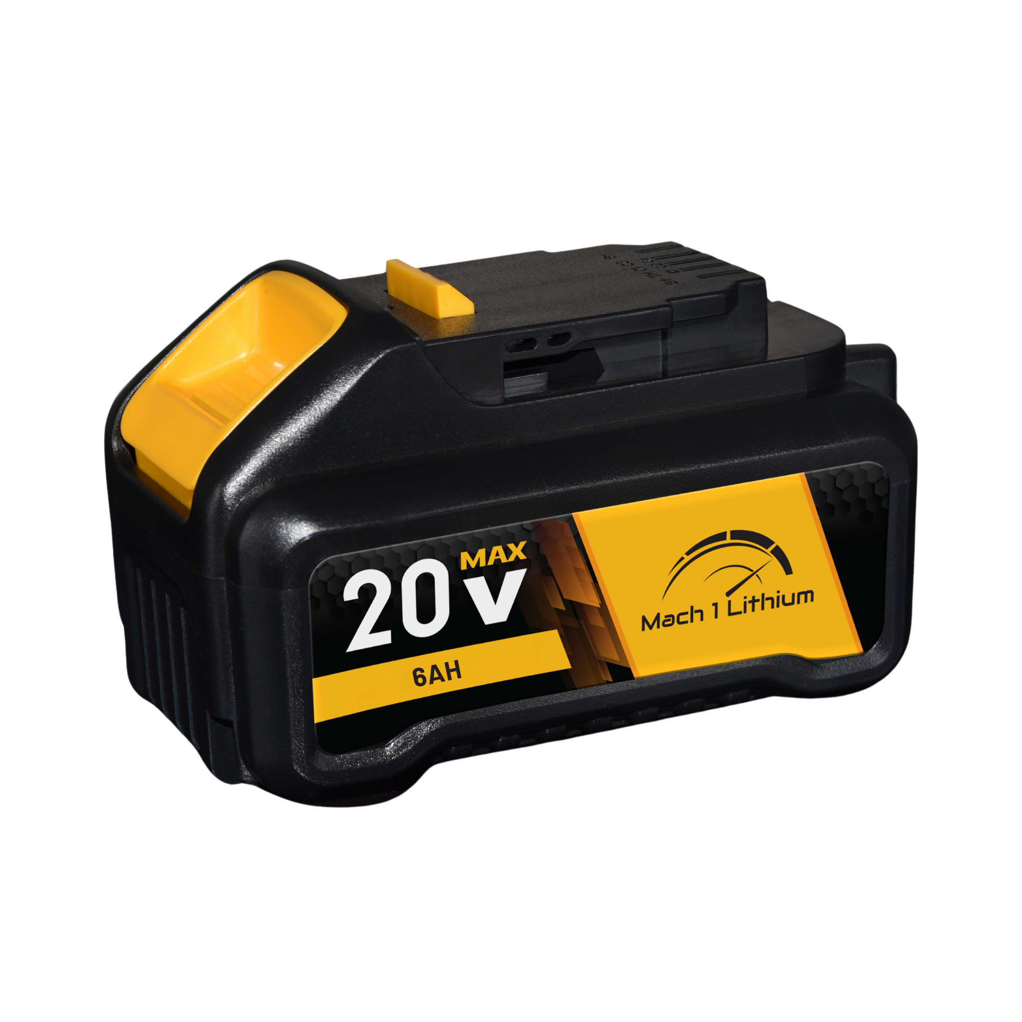 Mach 1 Lithium 20V 6AH LI-ION Power Tool Battery (For Dewalt)