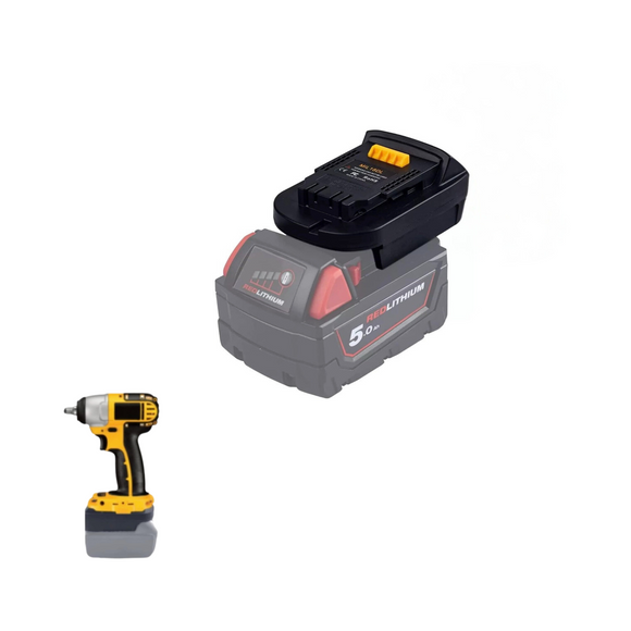 Milwaukee Battery to Dewalt Tool Adaptor