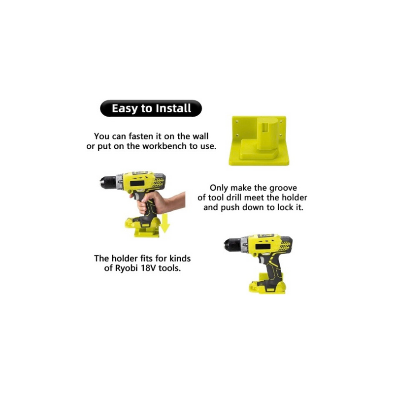 Tool Mount (For Ryobi) Set of 4