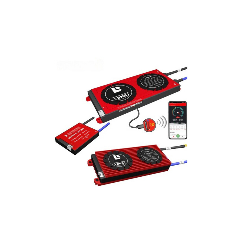 Smart (Bluetooth) LI-ION Battery Management Systems with Bluetooth Dongle and Balancing Leads