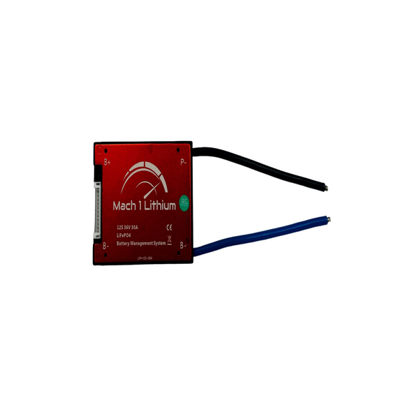 LiFePO4 Battery Management System with Balancing Leads