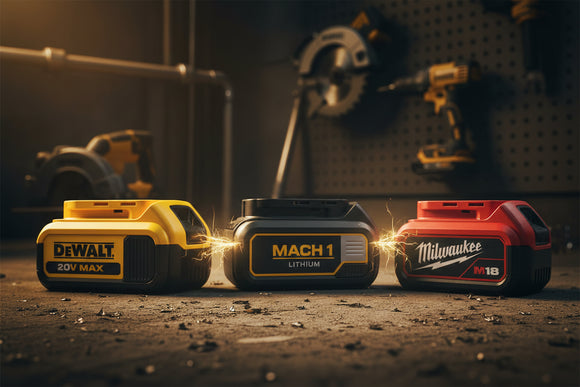 DeWalt to Milwaukee battery adapter 