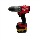 DL18ML Adapter with DeWalt 20V Battery Powering Milwaukee M18 Cordless Drill