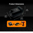 DL18ML Battery Adapter Label DeWalt 20V MAX to Milwaukee M18 Compatibility