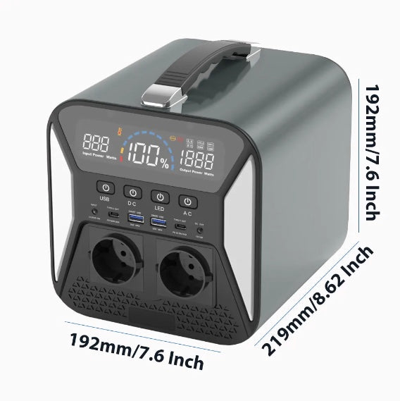Purchase Mach 1 Lithium 18V 300W Lithium Ion Portable Power Station – angled view showing build quality (image 3 of 12)