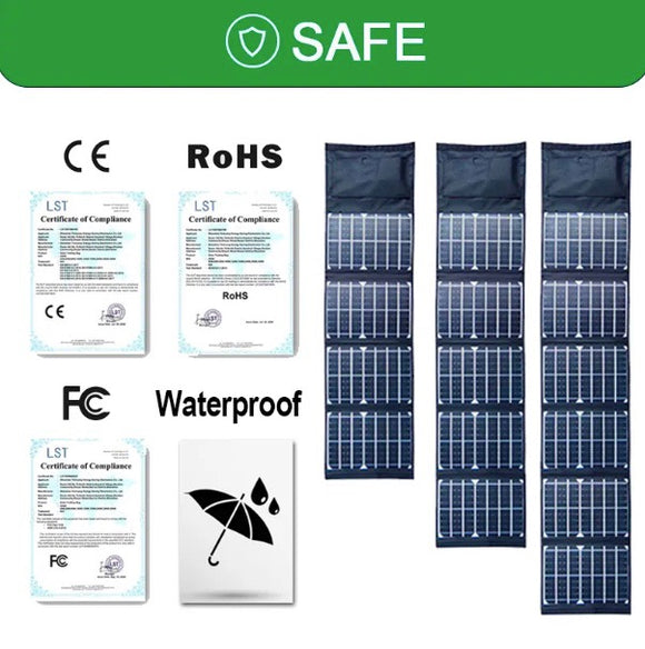 Shop Mach 1 Lithium 18V 40W Solar Charger – controls and display close-up (image 7 of 9)