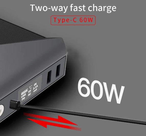 Purchase Mach 1 Lithium 20V 100W Lithium Portable Power Station – angled view showing build quality (image 3 of 7)