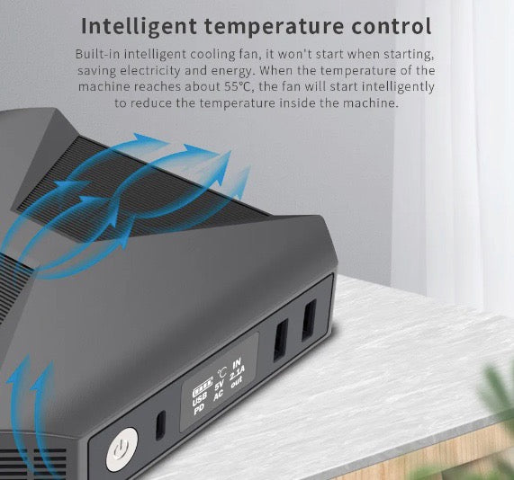 Order Mach 1 Lithium 20V 100W Lithium Portable Power Station – side profile view (image 4 of 7)