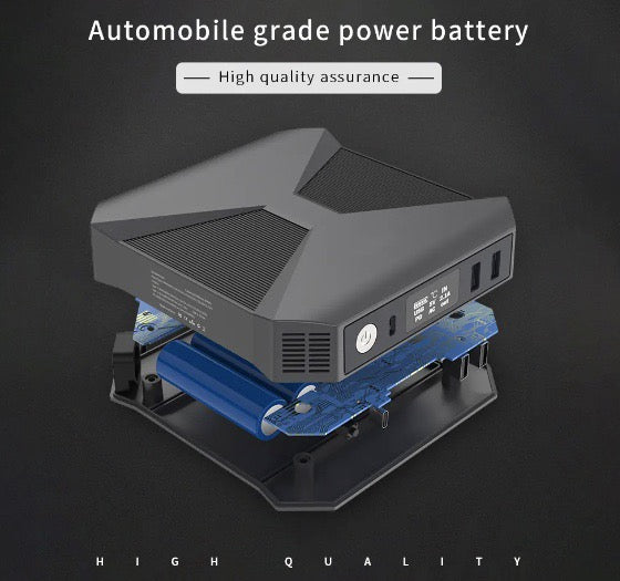 Get Mach 1 Lithium 20V 100W Lithium Portable Power Station – top detail view (image 5 of 7)