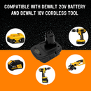 Purchase Mach 1 Lithium Dewalt 20V Lithium Battery Adapter – angled view showing build quality (image 3 of 8)