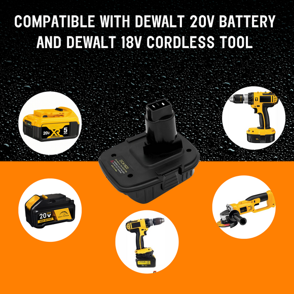 Purchase Mach 1 Lithium Dewalt 20V Lithium Battery Adapter – angled view showing build quality (image 3 of 8)