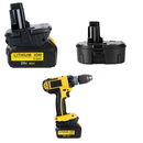 Order Mach 1 Lithium Dewalt 20V Lithium Battery Adapter – side profile view (image 4 of 8)