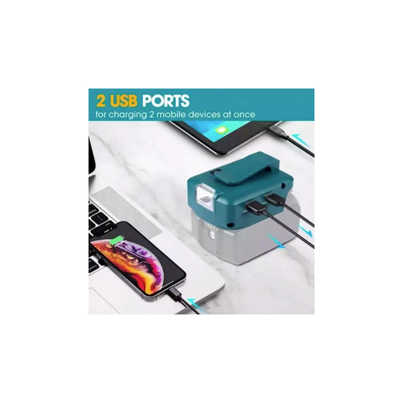 Get Mach 1 Lithium Makita Lithium Battery Adapter – top detail view (image 5 of 5)