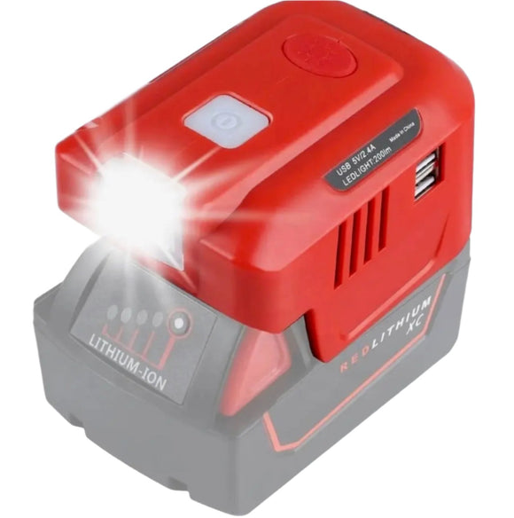 Shop Mach 1 Lithium Milwaukee 18V Lithium Portable Power Station – front view for purchase (image 2 of 5)
